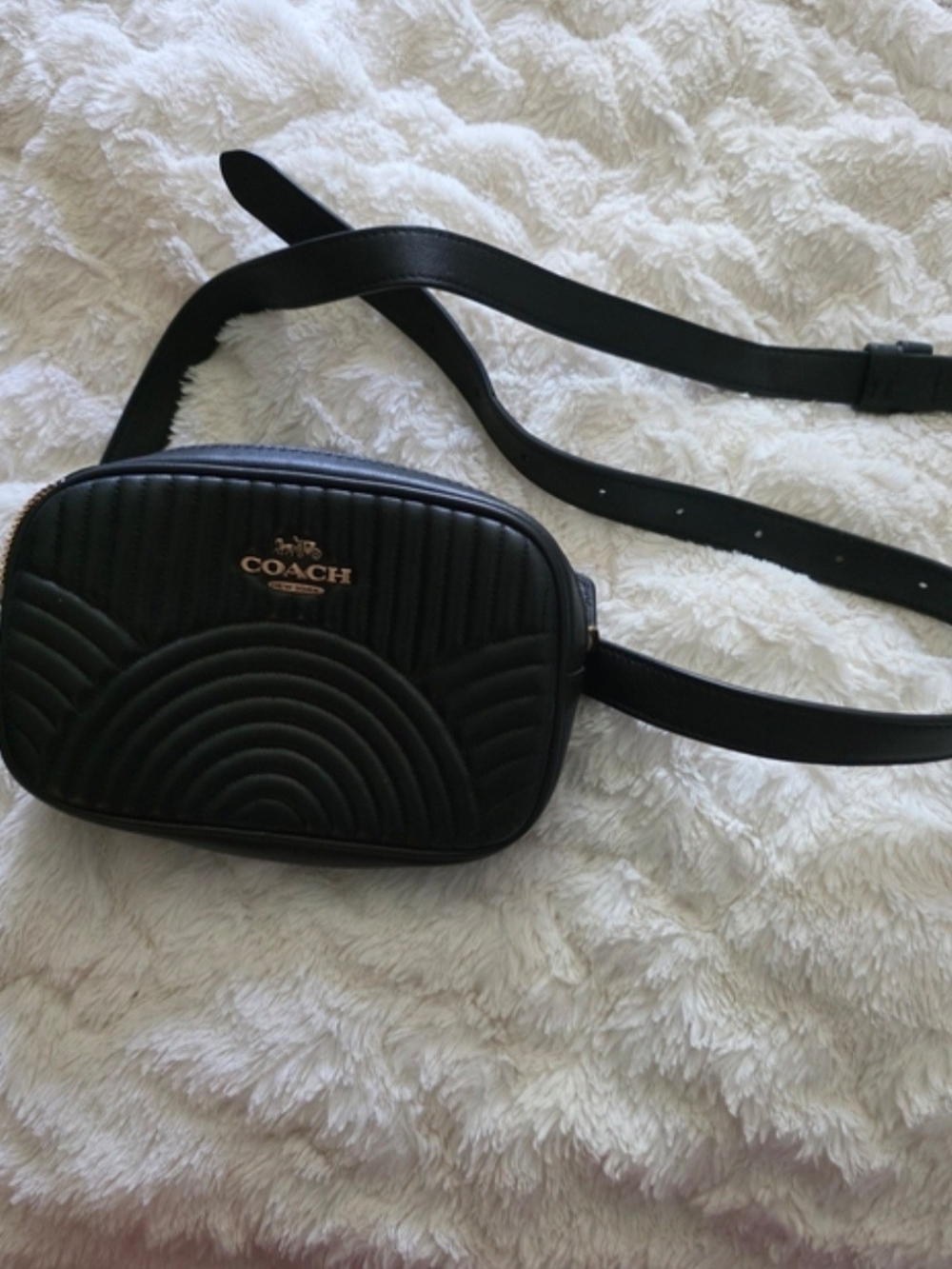 Coach Black Belt Bag